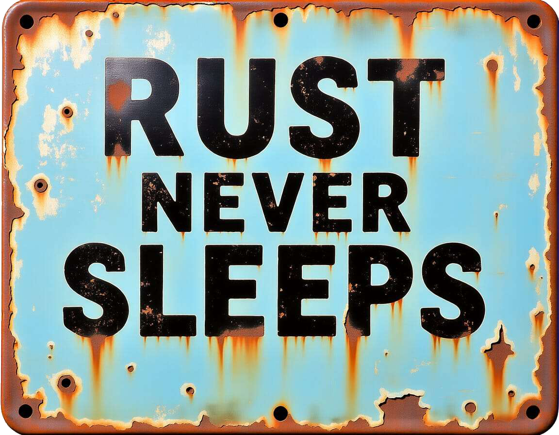 Rust Never Sleeps Mug - 6.99 Shipping