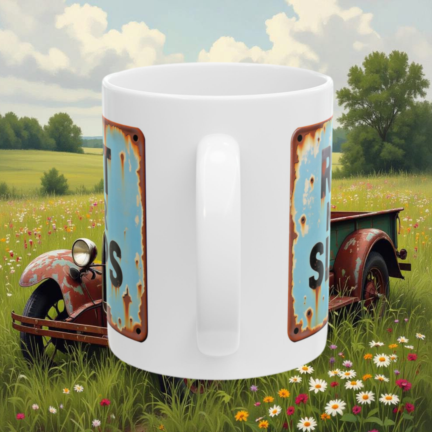 Rust Never Sleeps Mug - 6.99 Shipping